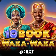Gioca a 10 Book of Waka-Waka su LuckyGem
